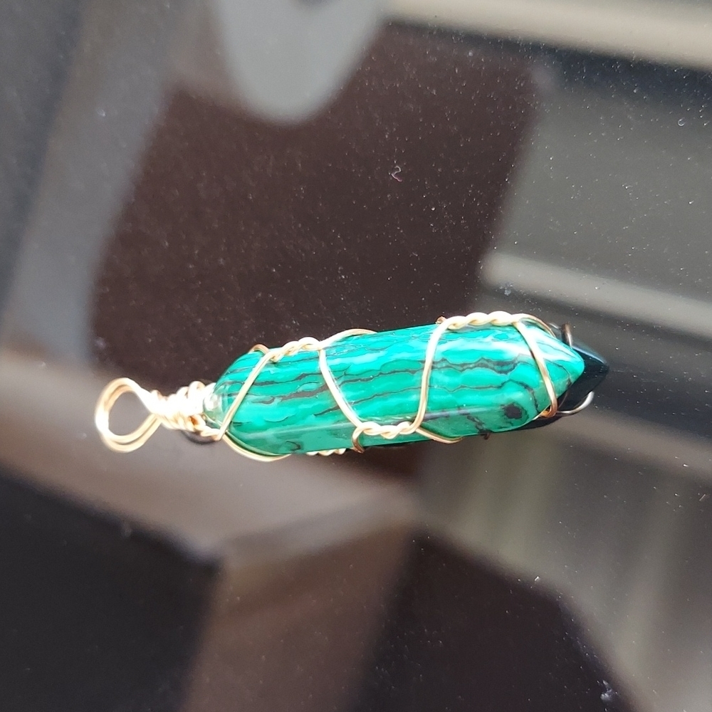Pretty Wire Wrapped Pendant